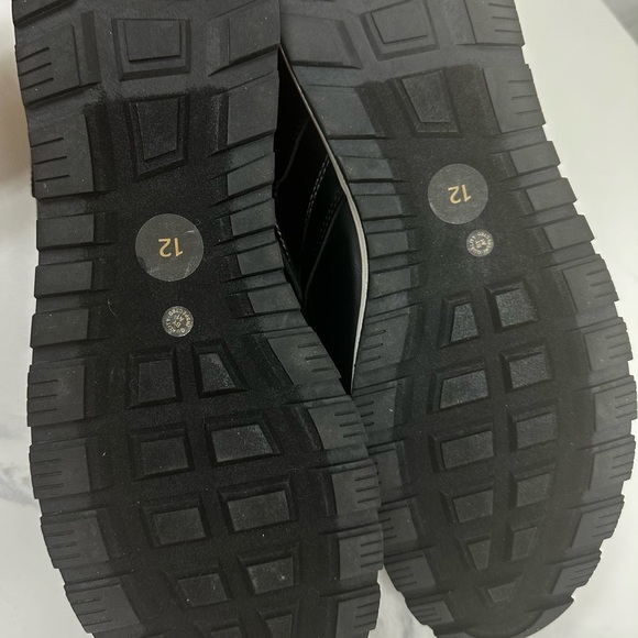 JF J.FERRAR MOTTO MENS SNEAKERS BLACK,12 MED - Picture 3 of 9